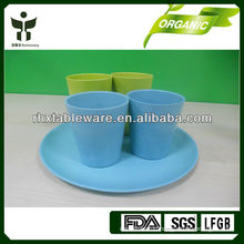 bamboo fiber eco elegant tea sets